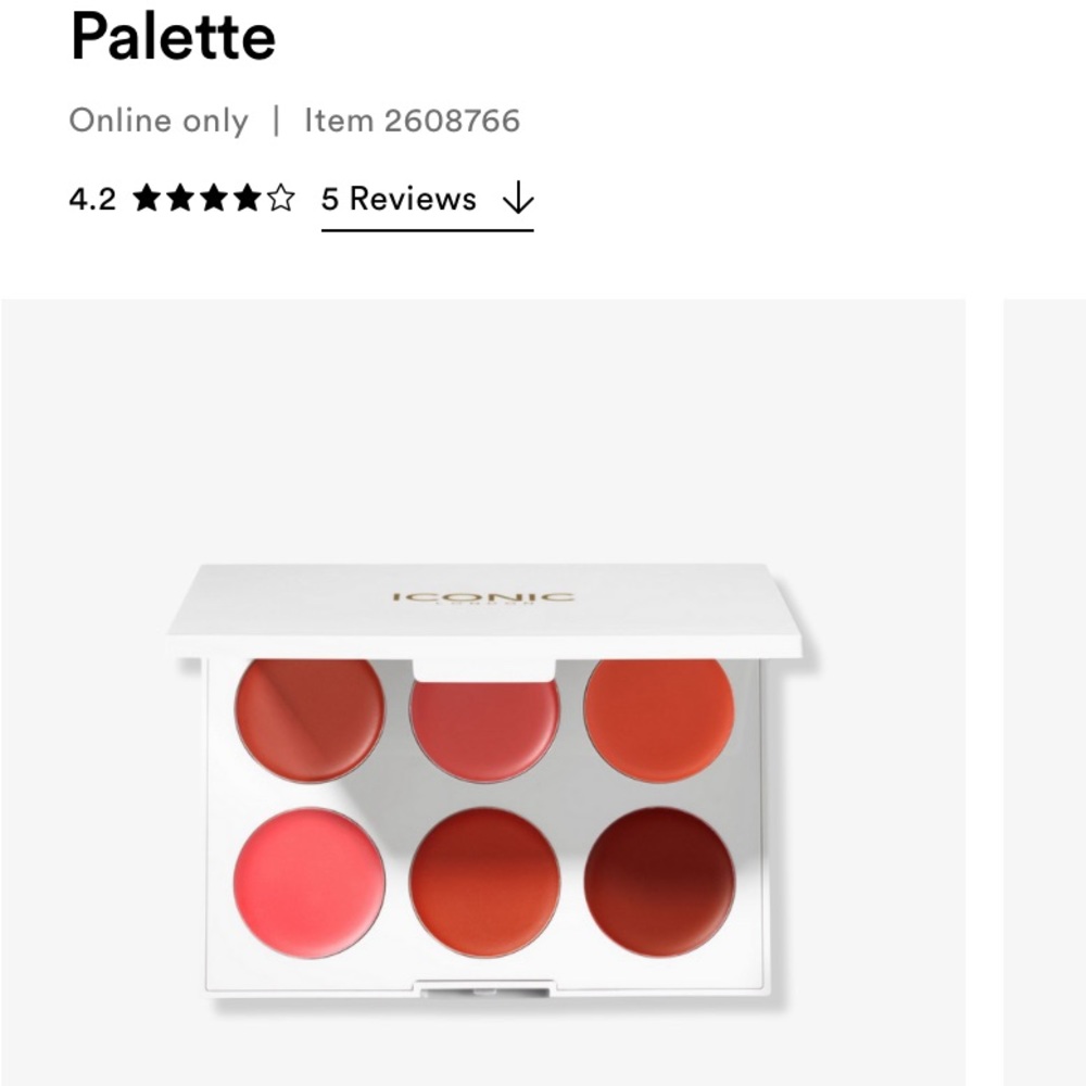 ICONIC London Multi-Use Lip & Cheek Palette